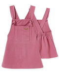 Salopete infantil Nostalgic Pink em cotton jeans light Pingo Lelê