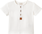 Camisa Manga Curta Tecido Plano Texturizado Ref. 68994 – foto do produto