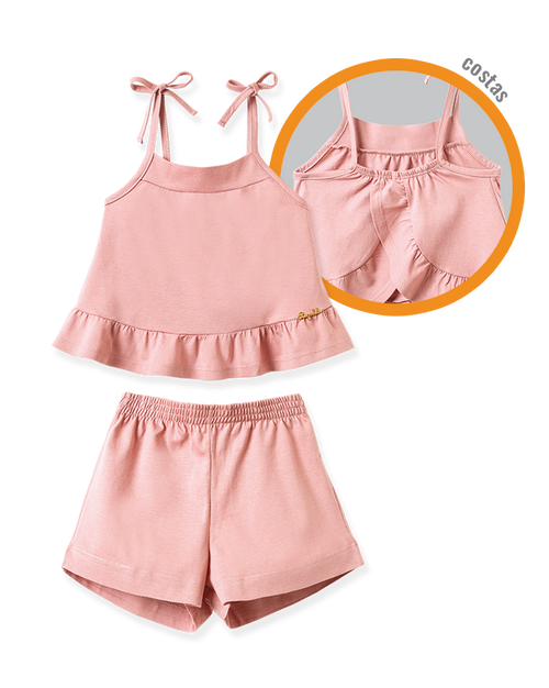 Conjunto Blusa Com Alça e Shorts Ref. 69012 – foto do produto