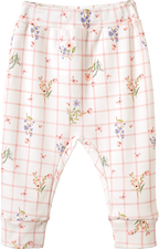Conjunto Body Manga Longa e Calça Xadrez Floral – foto do produto