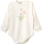 Conjunto Body Manga Longa e Calça Xadrez Floral – foto do produto