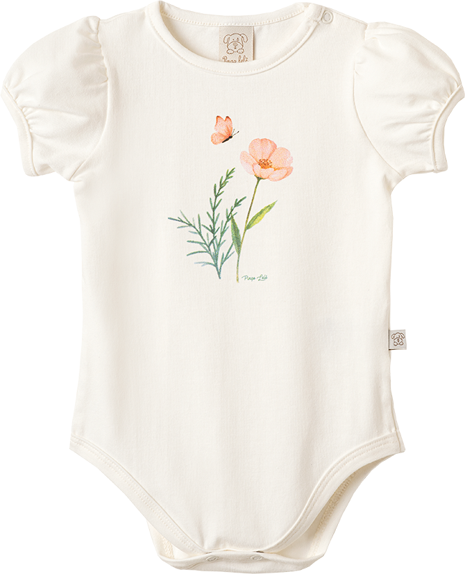 Conjunto Body Manga Curta e Shorts Xadrez Floral – foto do produto