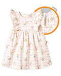 Body Vestido Xadrez Floral – foto do produto