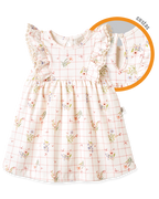 Body Vestido Xadrez Floral – foto do produto