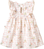 Body Vestido Xadrez Floral – foto do produto