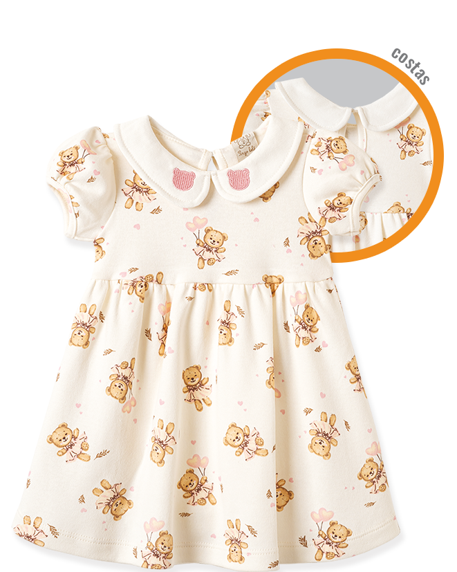 Body Vestido Ursa e Balões – foto do produto