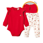 Conjunto Body Manga Longa e Calça Joaninha – foto do produto