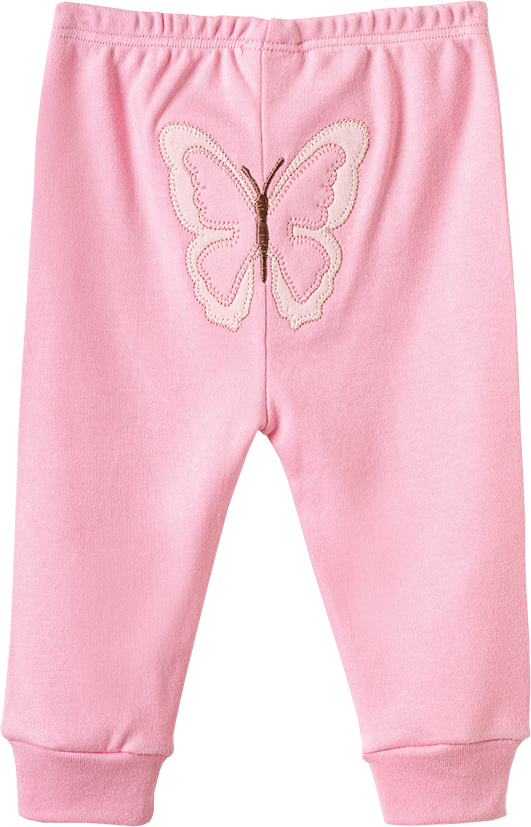 Conjunto Body Manga Longa e Calça Borboletas Pequeninas – foto do produto