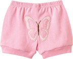 Conjunto Body Manga Curta e Shorts Borboletas Pequeninas – foto do produto