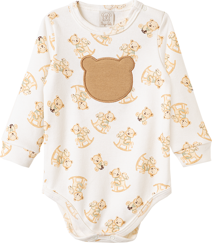 Conjunto Body Longo Ursinho de Balanço – foto do produto