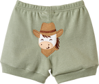 Conjunto Body Manga Curta e Shorts Cowboy – foto do produto