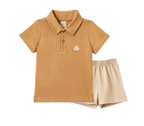 Conjunto Polo Bege – foto do produto