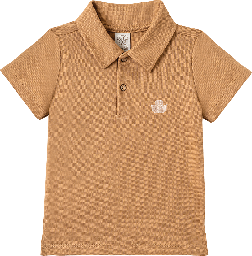 Conjunto Polo Bege – foto do produto
