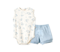 Conjunto Body Regata e Shorts Fundo Do Mar – foto do produto