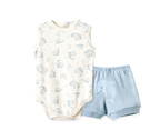 Conjunto Body Regata e Shorts Fundo Do Mar – foto do produto