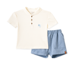 Conjunto Camiseta Manga Curta e Shorts Arca de Noé – foto do produto