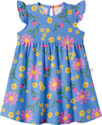 Conjunto Vestido e Calcinha Primavera Azul – foto do produto