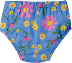 Conjunto Vestido e Calcinha Primavera Azul – foto do produto