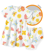 Conjunto Vestido e Calcinha Jardim Encantado – foto do produto