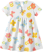 Conjunto Vestido e Calcinha Jardim Encantado – foto do produto