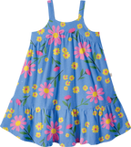 Vestido Com Alça Primavera Azul – foto do produto