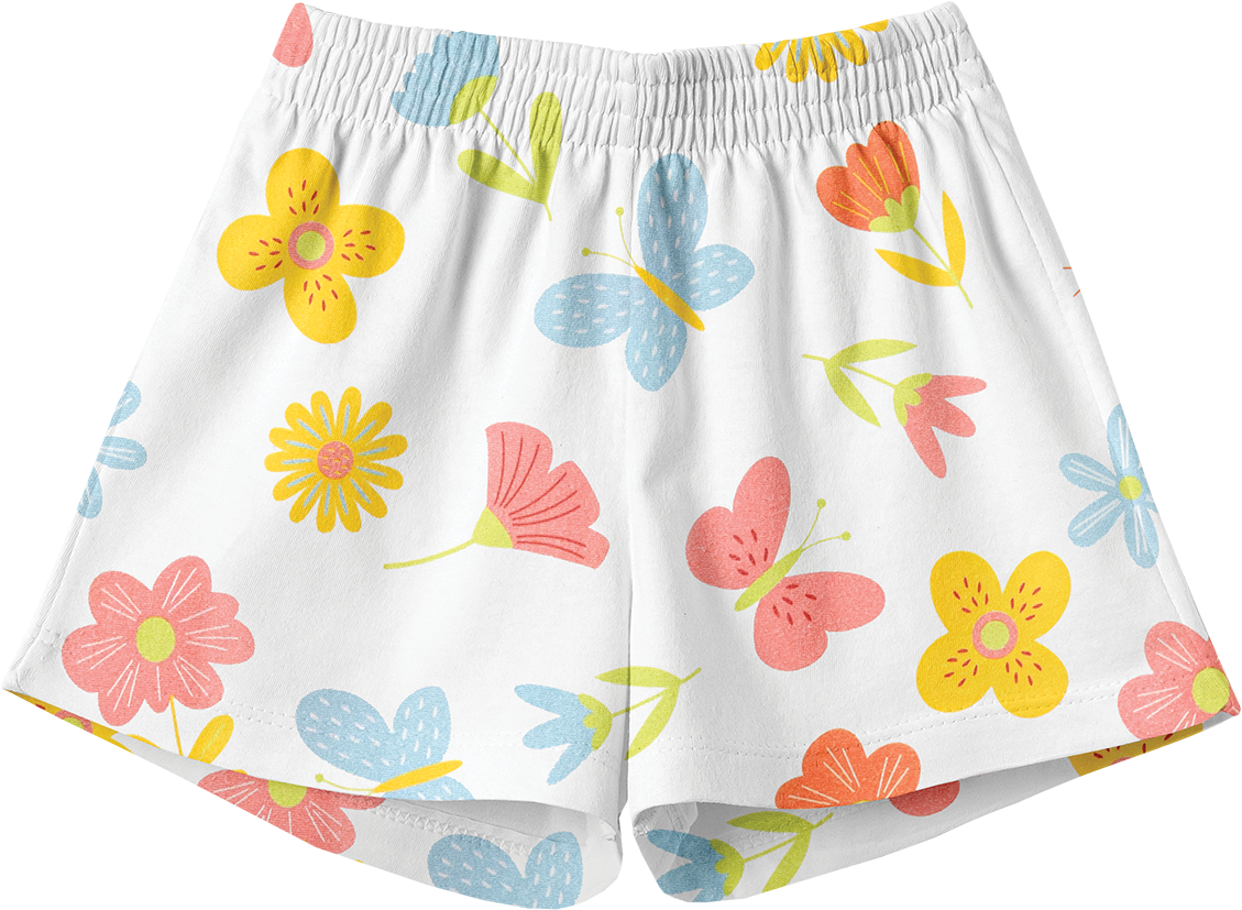 Conjunto Blusa Manga Curta e Shorts Jardim Encantado – foto do produto