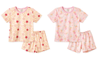Conjunto Blusa Manga Curta e Shorts Cachorrinhos e Balões – foto do produto