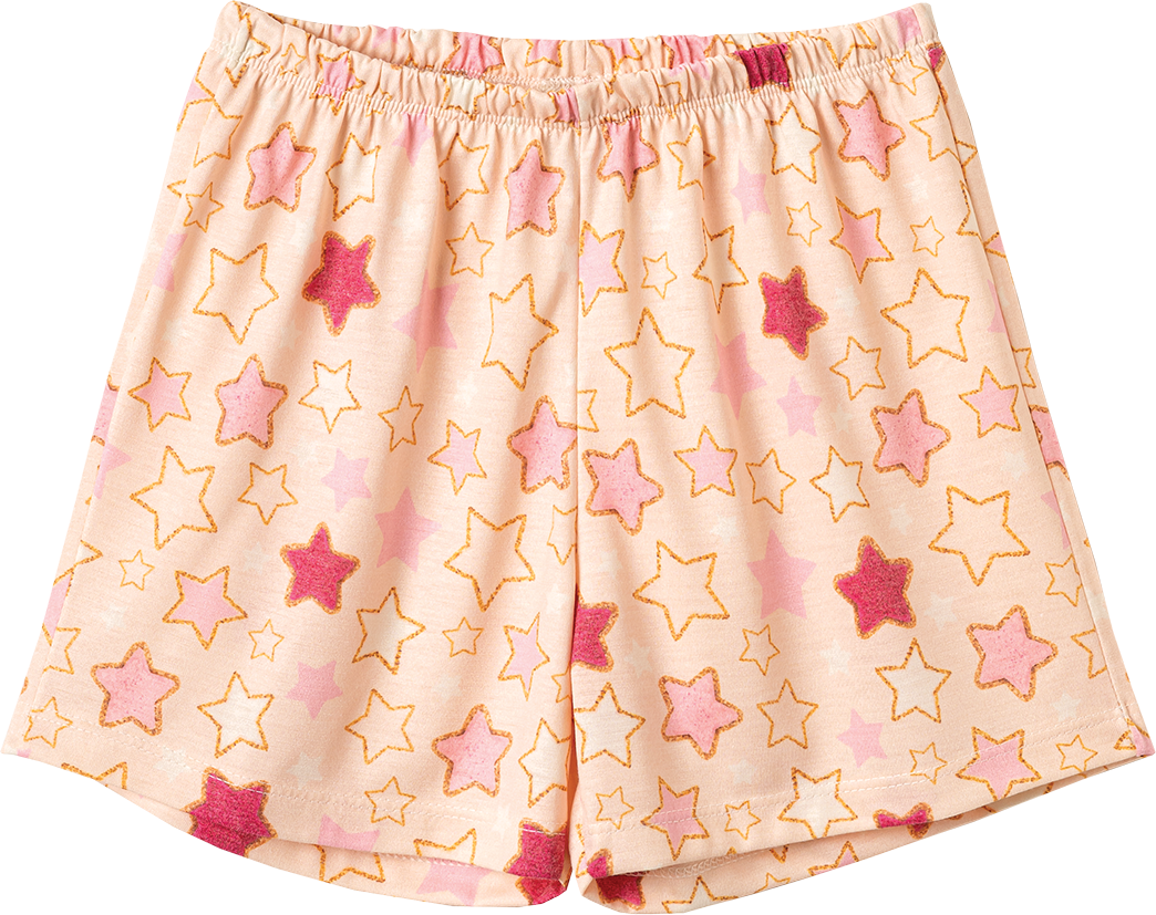 Conjunto Blusa Manga Curta e Shorts Cachorrinhos e Balões – foto do produto