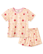 Conjunto Blusa Manga Curta e Shorts Cachorrinhos e Balões – foto do produto