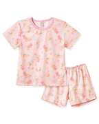Conjunto Blusa Manga Curta e Shorts Cachorrinhos e Balões – foto do produto