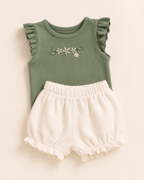 Conjunto Bella – Body e Shorts Bloomer