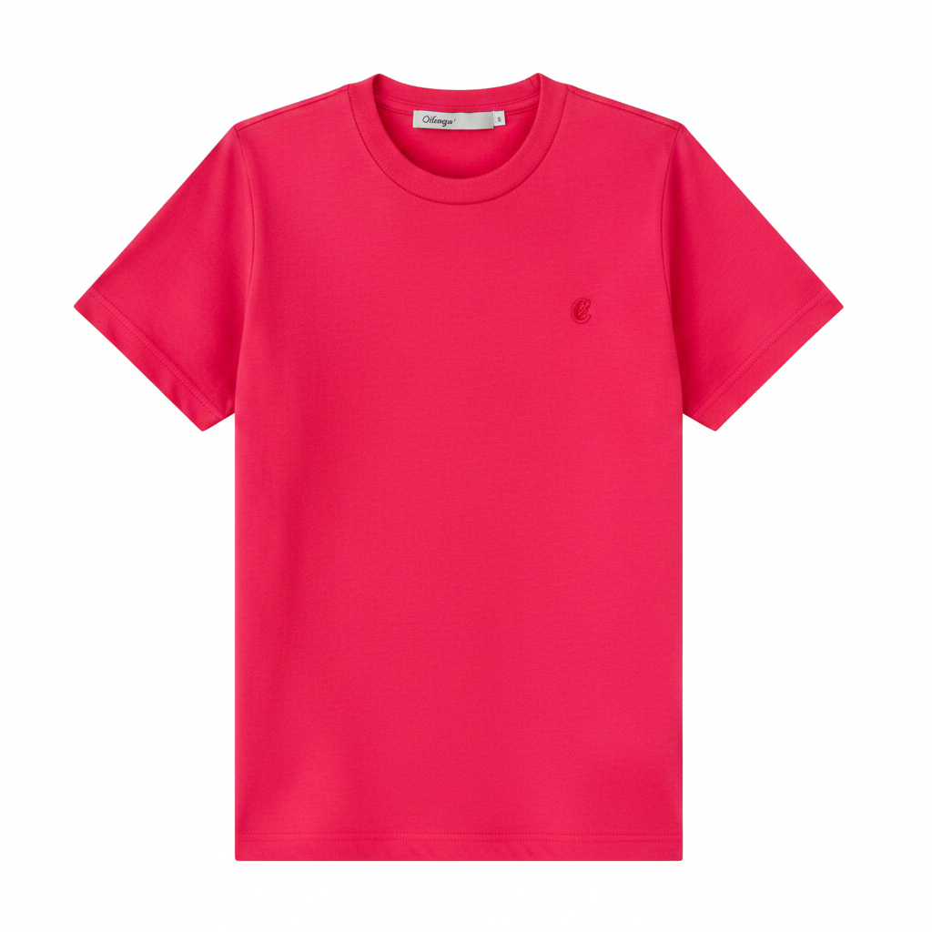 Camiseta Infantil Rosa em Alta Resolução