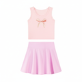 Conjunto Top e Saia Infantil em Alta Resolução