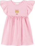 Foto oficial em alta — Vestido em Cotton Bee Honey — RS0362 — frente