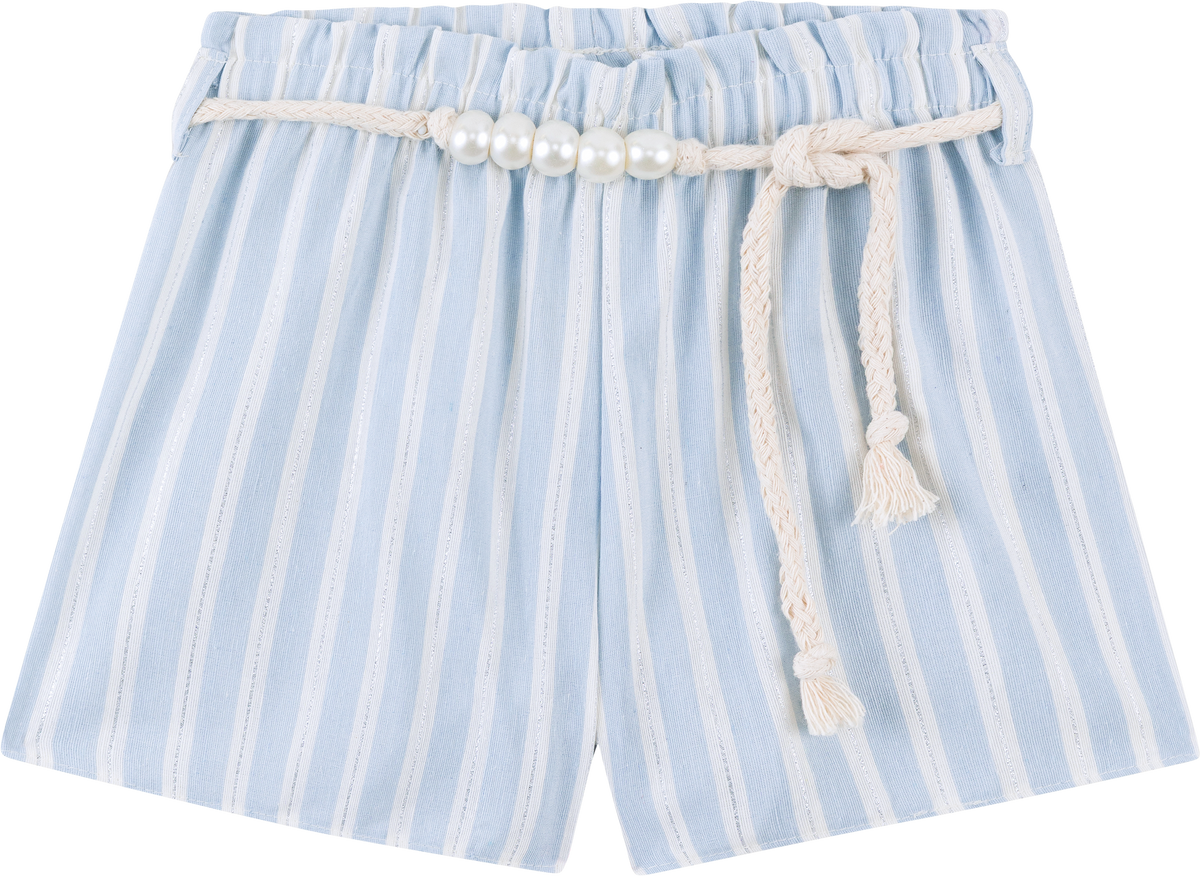 Foto oficial em alta — Conjunto Blusa em Cotton Penteado Shorts em Tecido Sand Glow — BG0026 — costas