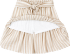 Foto oficial em alta — Blusa em Cotton Penteado e Saia em Tecido Sand Glow — BG0026 — detalhe 1