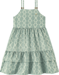 Foto oficial em alta — Vestido em Tecido Milano Milange Laise Arabesco — VD0272 — frente