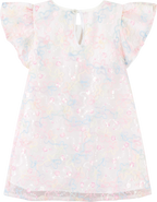 Foto oficial em alta — Vestido em Tule Brilho de Primavera — BC0014 — costas