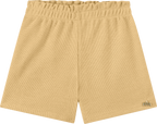 Foto oficial em alta — Blusa em Sarja Linho e Shorts em Malha Wafer — BG0027 — costas