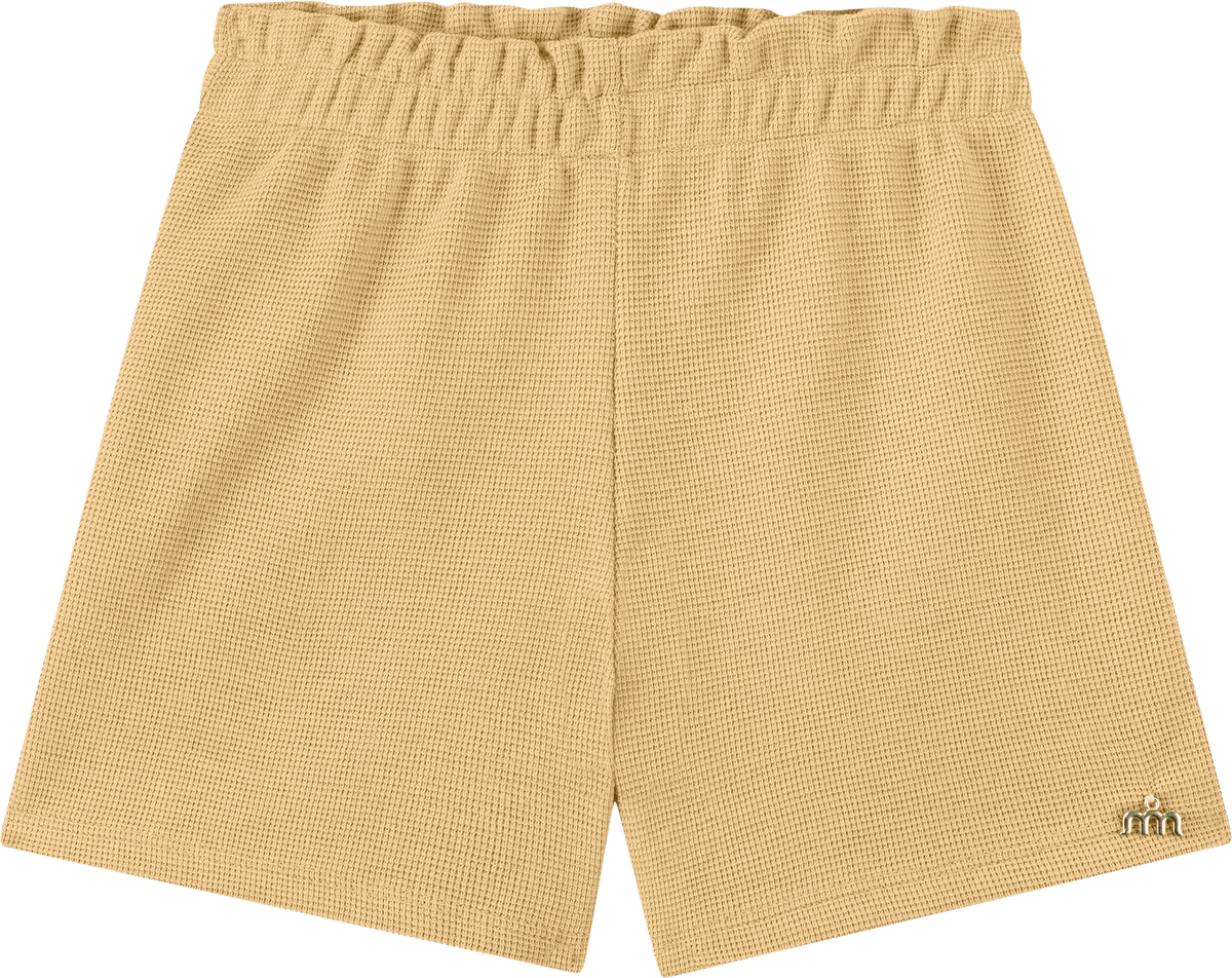 Foto oficial em alta — Blusa em Sarja Linho e Shorts em Malha Wafer — BG0027 — costas