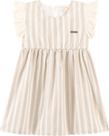 Foto oficial em alta — Vestido em Tecido Sand Glow — BG0054 — frente