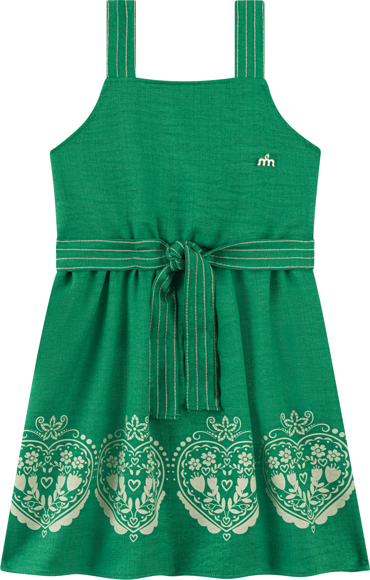 Foto oficial em alta — Vestido em Tecido Milano Milange — VD0273 — frente