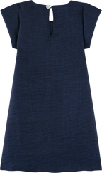 Foto oficial em alta — Vestido em Tecido Milano Milange — AZ0200 — costas
