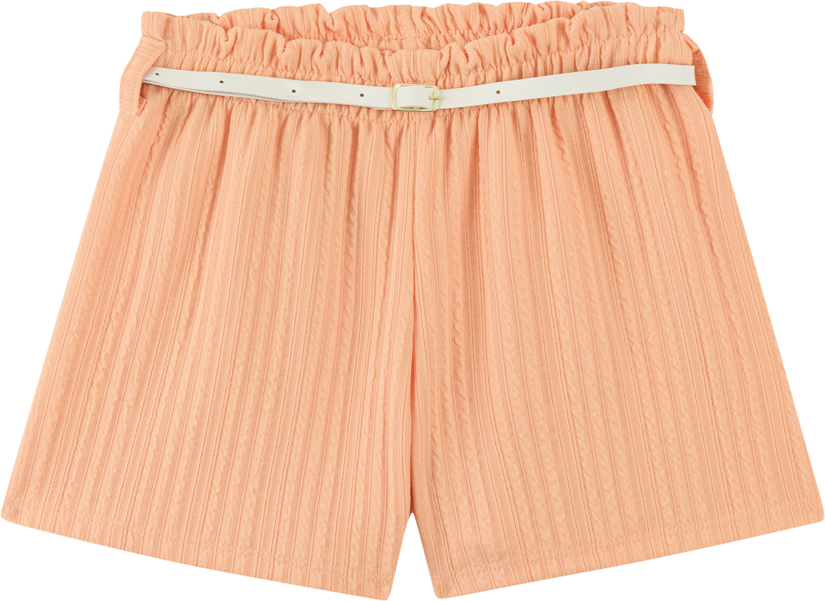Foto oficial em alta — Conjunto Blusa em Cotton Penteado Shorts em Jacquard Tranças — LJ0129 — costas