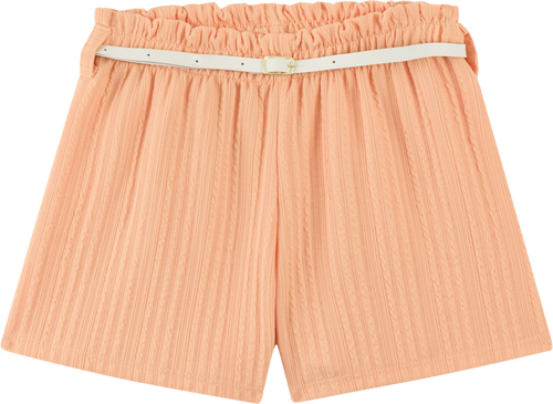 Foto oficial em alta — Conjunto Blusa em Cotton Penteado Shorts em Jacquard Tranças — LJ0129 — costas