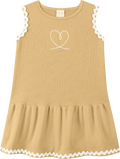 Foto oficial em alta — Vestido em Malha Wafer — BG0054 — frente