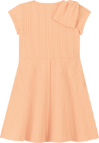Foto oficial em alta — Vestido em Malha Jacquard Tranças — LJ0129 — costas