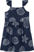 Foto oficial em alta — Vestido em Viscolinho Light Delicate Shells — AZ0266 — frente