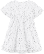 Foto oficial em alta — Vestido em Tule Cristal Florido — BC0001 — costas
