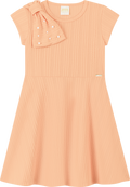 Foto oficial em alta — Vestido em Malha Jacquard Tranças — LJ0129 — frente